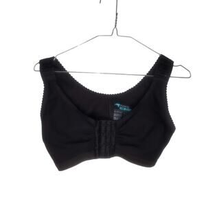 Marena Recovery Compression Adjustable Post Surgical Bra 3436 Black 34 36